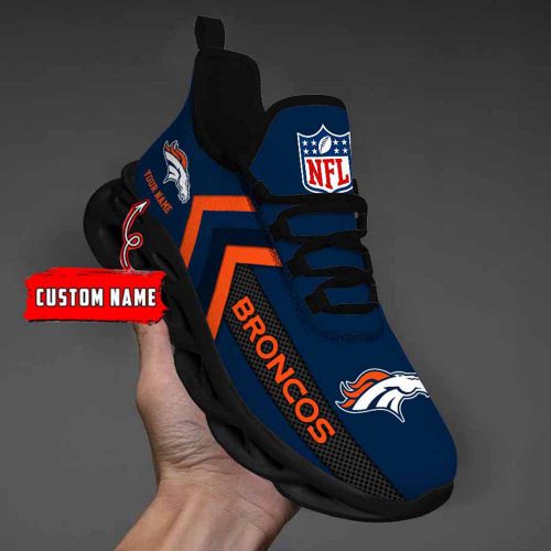 Nfl Indianapolis Colts Custom Name Max Soul Shoes Chunky Sneakers For Men Women