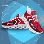 Ncaa Louisville Cardinals Custom Name Max Soul Shoes Chunky Sneakers For Men Women