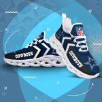 Nfl Dallas Cowboys Custom Name Max Soul Shoes Chunky Sneakers For Men Women