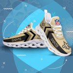 Nfl New Orleans Saints Custom Name Max Soul Shoes Chunky Sneakers For Men Women