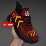 Nfl Washington Commanders Custom Name Max Soul Shoes Chunky Sneakers For Men Women