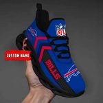 Nfl Buffalo Bills Custom Name Max Soul Shoes Chunky Sneakers For Men Women