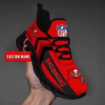 Nfl Tampa Bay Buccaneers Custom Name Max Soul Shoes Chunky Sneakers For Men Women