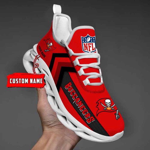 Nfl Houston Texans Custom Name Max Soul Shoes Chunky Sneakers For Men Women