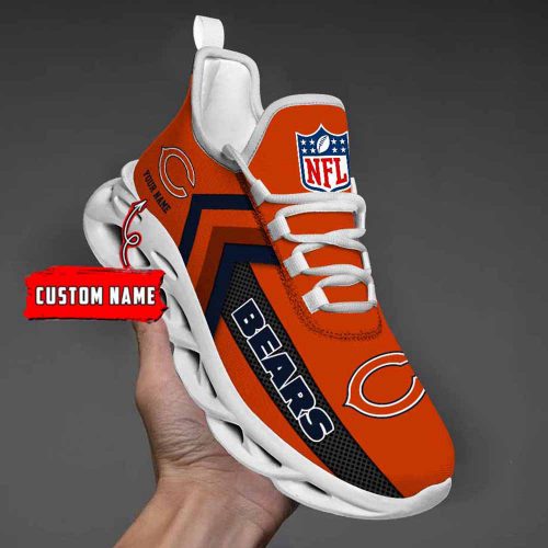 New York Giants Men’S And Women’S Black Or White Max Soul Sneakers V3