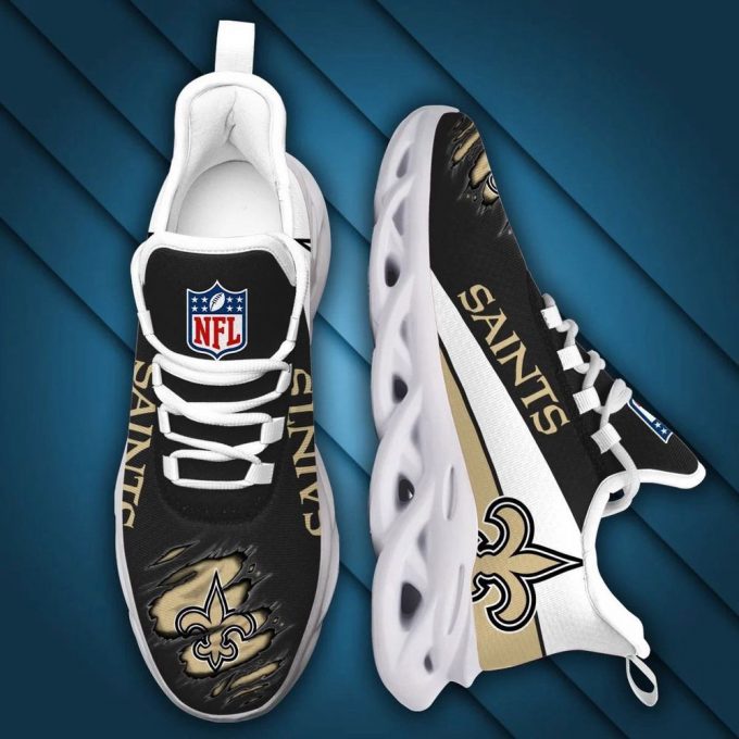 New Orleans Saints Max Soul Sneakers Running Sports Shoes For Men Women