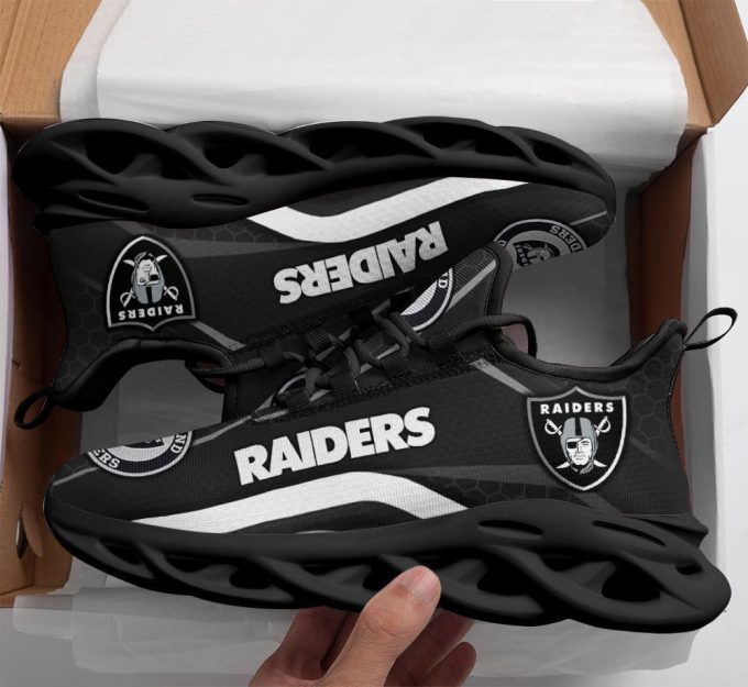 Las Vegas Raiders Max Soul Sneakers, Sports Shoes, Shoes For Men And Women