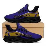 Baltimore Ravens Max Soul Shoes American Football Running Sports Sneakers Shoes For Men Women Full Size