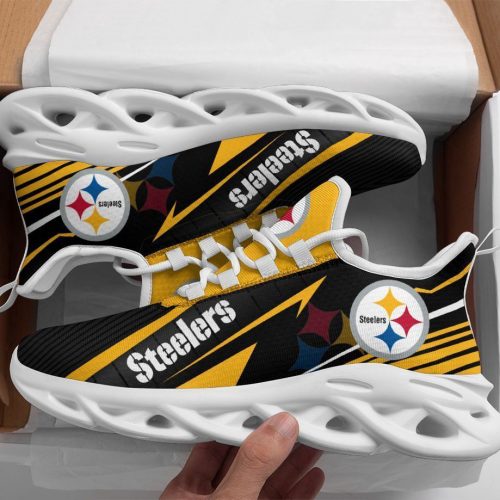 Pittsburgh Steelers Max Soul Sneakers, Sports Shoes, Shoes For Men And Women