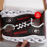 Personalized Name Georgia Bulldogs Max Soul Sneakers Running Sports Shoes For Men Women