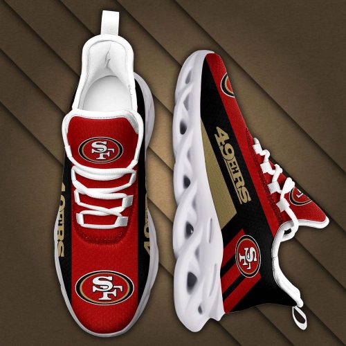 San Francisco 49ers Max Soul Sneakers Running Sports Shoes For Men Women