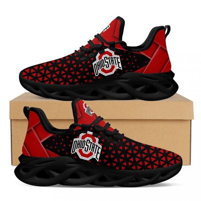 Ohio State Buckeyes American Football Max Soul Sneakers Running Sports Shoes For Men Women Full Size