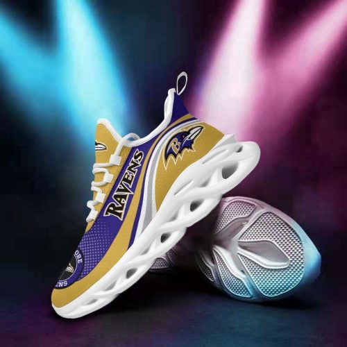 Baltimore Ravens Max Soul Sneakers, Sports Shoes, Shoes For Men And Women