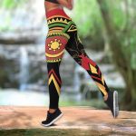 Africa Zone Adinkra Osram Ne Nsoromma Pullover Legging & Tank top-ML