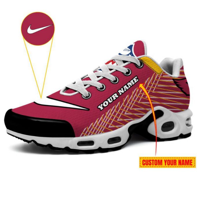 Arizona Cardinals Air Max Plus Sport Sneakers For Fan Gifts