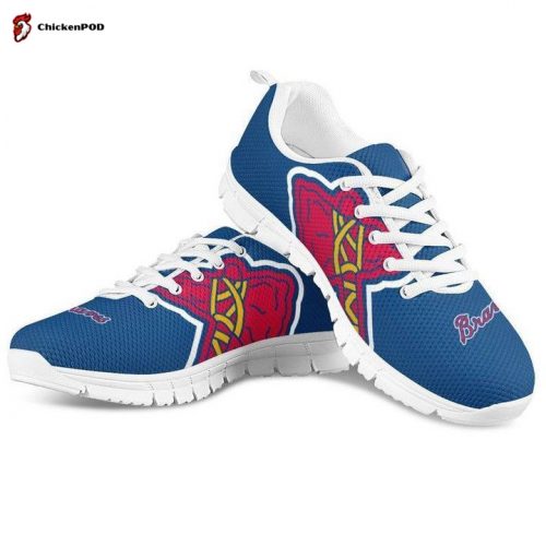 Atlanta Braves Unisex Running Shoes For Fans Fan Gifts