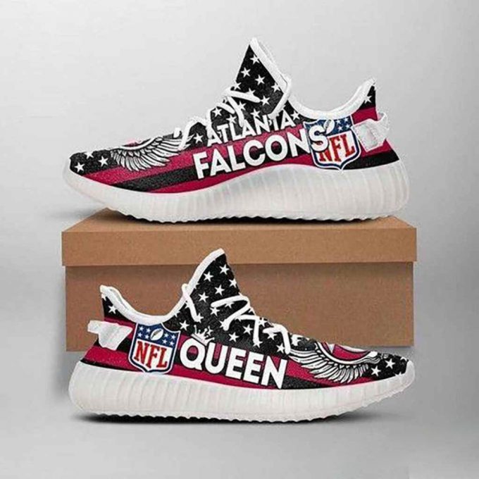 Atlanta Falcons Queen Nfl Yeezy Sneaker For Fans