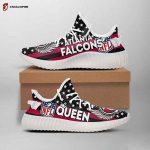 Atlanta Falcons Queen NFL Yeezy Sneaker For Fans