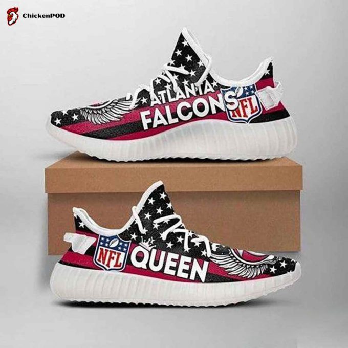 Atlanta Falcons Queen Nfl Yeezy Sneaker For Fans