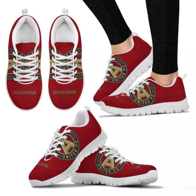 Atlanta United Fc Unisex Running Shoes For Fans Gifts