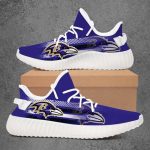 Baltimore Ravens NBA Yeezy Sneaker For Fans