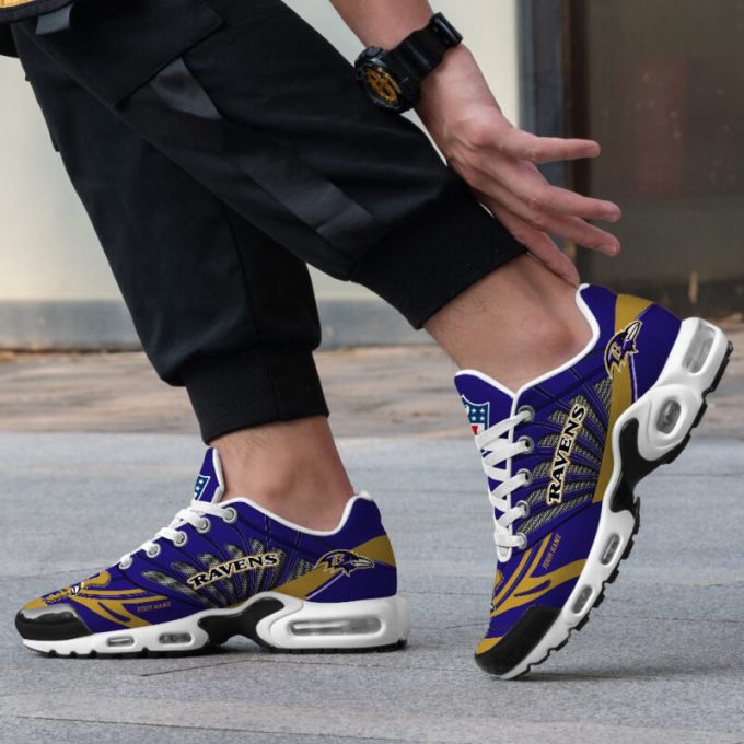 Baltimore Ravens Nfl Air Max Plus Sport Sneakers For Fan Gifts