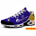 Baltimore Ravens NFL Premium Air Max Plus Sport Sneakers For Fan Gifts