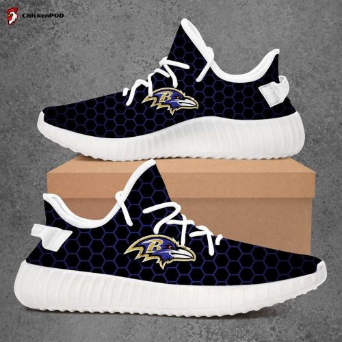 Baltimore Ravens NHL Yeezy Sneaker For Fans