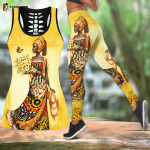 Beautiful African Girl Legging & Tank top-ML