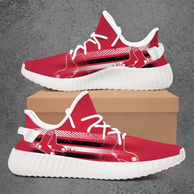 Boston Red Sox Mlb Yeezy Sneaker For Fans