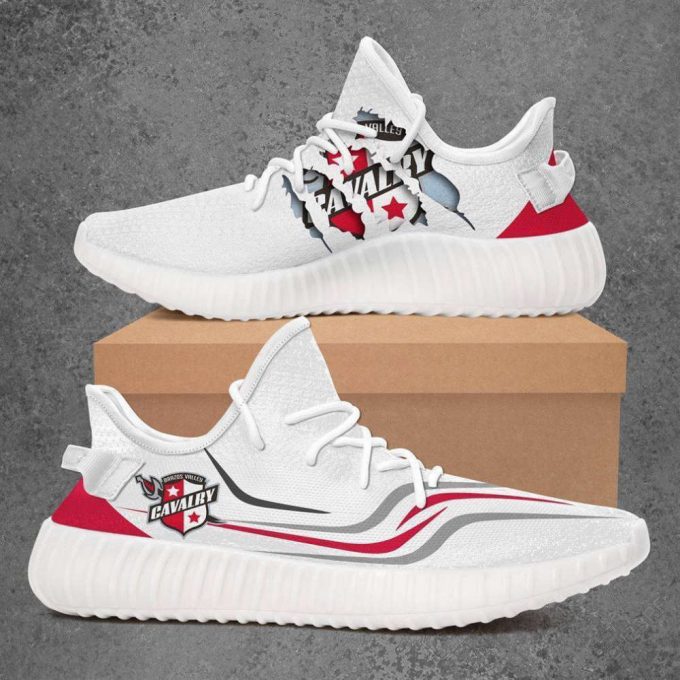 Brazos Valley Cavalry Fc Usl League Yeezy Sneaker For Fans