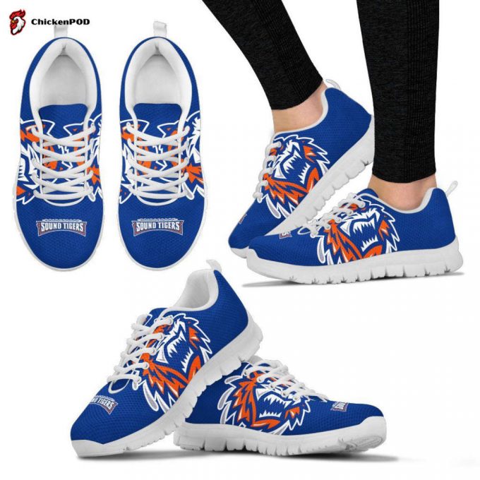 Bridgeport Sound Tigers Unisex Running Shoes For Fans Gifts