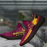 Brisbane Broncos Nrl Yeezy Sneaker For Men Women Fans