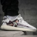 Byakuya Kuchiki Shoes Bleach Custom Anime Yeezy Sneaker For Fans