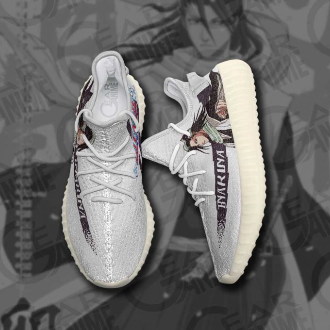 Byakuya Kuchiki Shoes Bleach Custom Anime Yeezy Sneaker For Fans