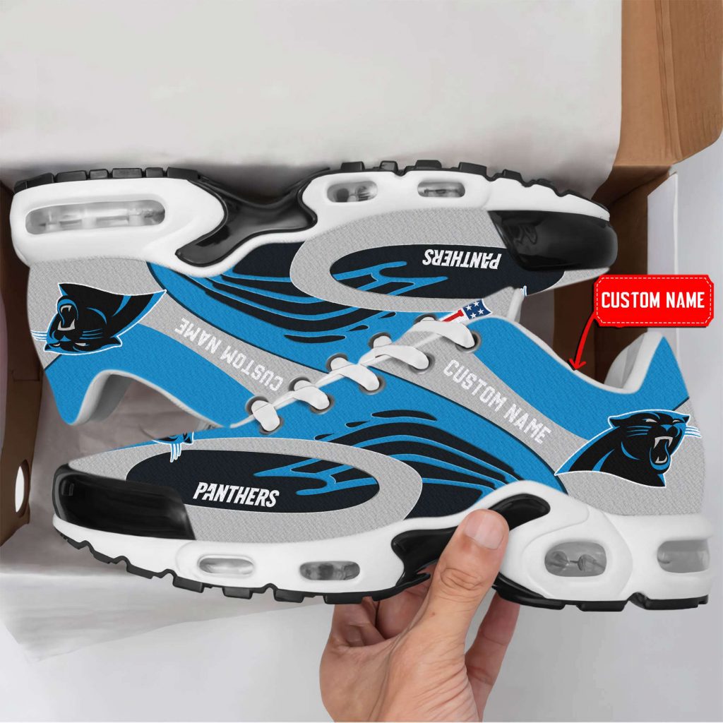 Carolina Panthers Nfl Premium Air Max Plus Sport Sneakers For Fan Gifts