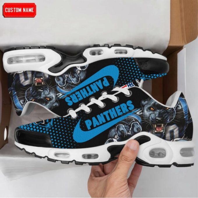 Carolina Panthers Nfl Premium Air Max Plus Sport Sneakers For Fan Gifts