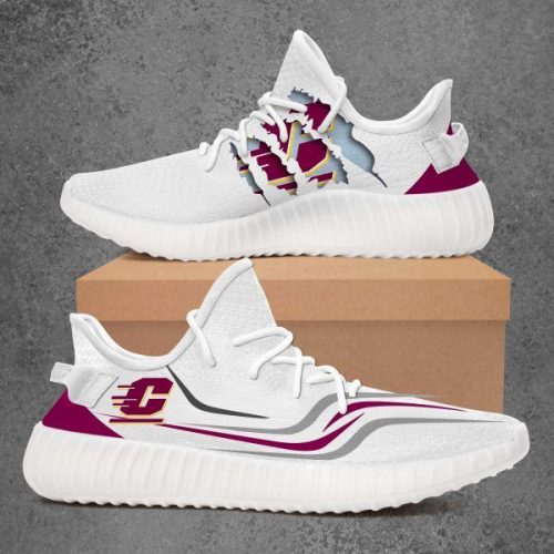 Central Michigan Chippewas NCAA Yeezy Sneaker For Fans