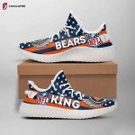 Chicago Bears Kings NFL Yeezy Sneaker For Fans