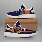 Chicago Bears Navi Nfl Yeezy Sneaker For Men Women Fans