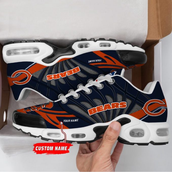 Chicago Bears Nfl Air Max Plus Sport Sneakers For Fan Gifts