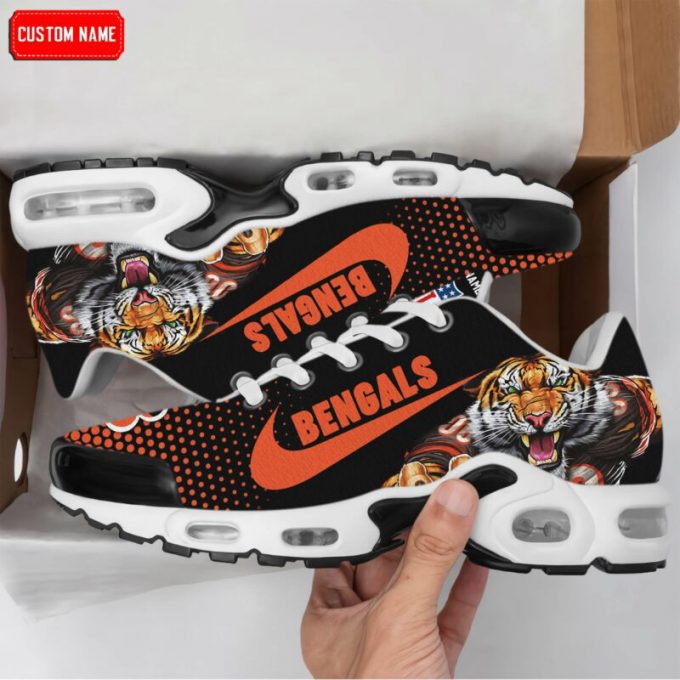 Cincinnati Bengals Nfl Premium Air Max Plus Sport Sneakers For Fan Gifts