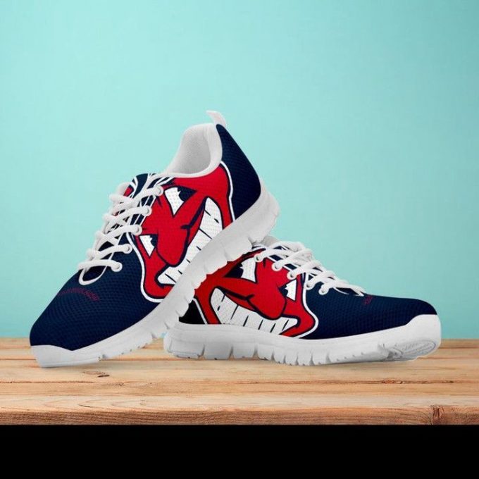 Cleveland Indians Unisex Running Shoes For Fans Fan Gifts