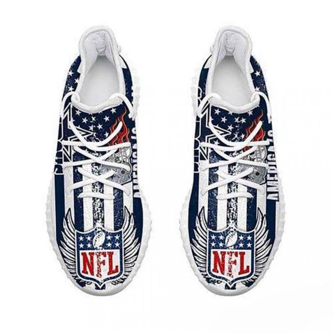 Dallas Cowboys Americas Nfl Yeezy Sneaker For Men Women Fans