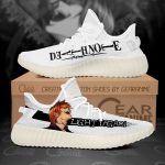 Death Note Shoes Light Yagami Custom Anime Yeezy Sneaker For Fans