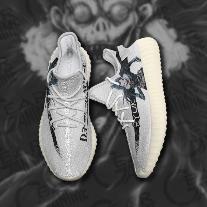 Death Note Shoes Ryuk Custom Anime Yeezy Sneaker For Men Women Fans