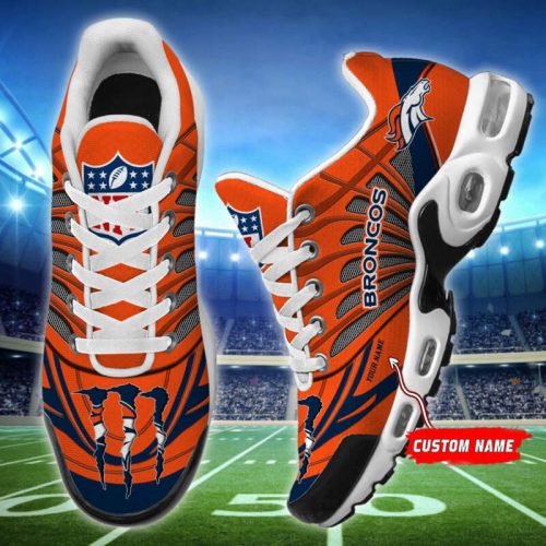 Denver Broncos NFL Air Max Plus Sport Sneakers For Fan Gifts