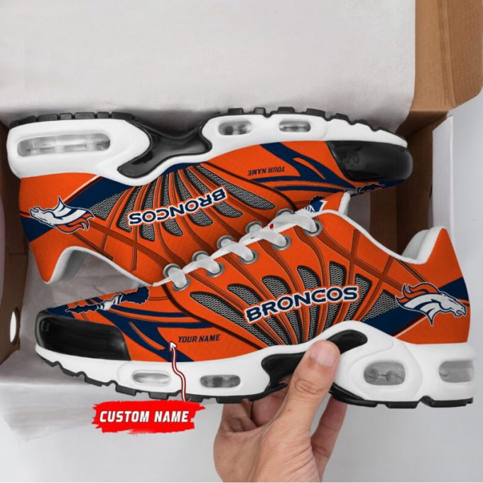 Denver Broncos Nfl Air Max Plus Sport Sneakers For Fan Gifts