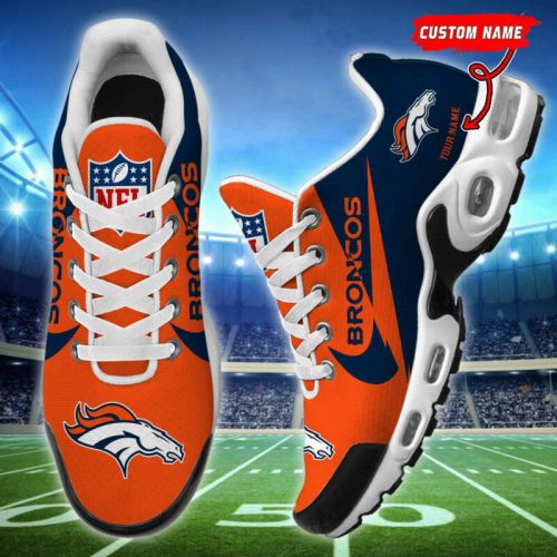 Denver Broncos NFL Air Max Plus Sport Sneakers For Fan Gifts