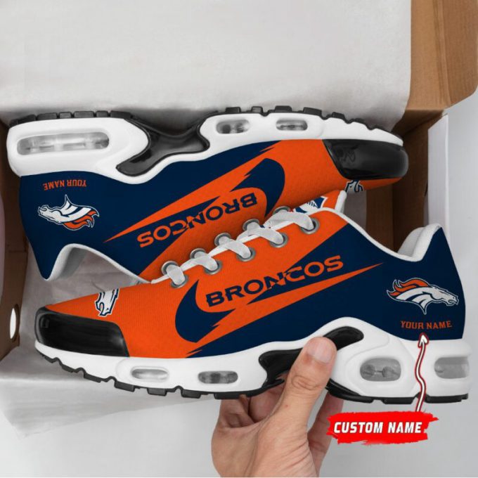 Denver Broncos Nfl Air Max Plus Sport Sneakers For Fan Gifts